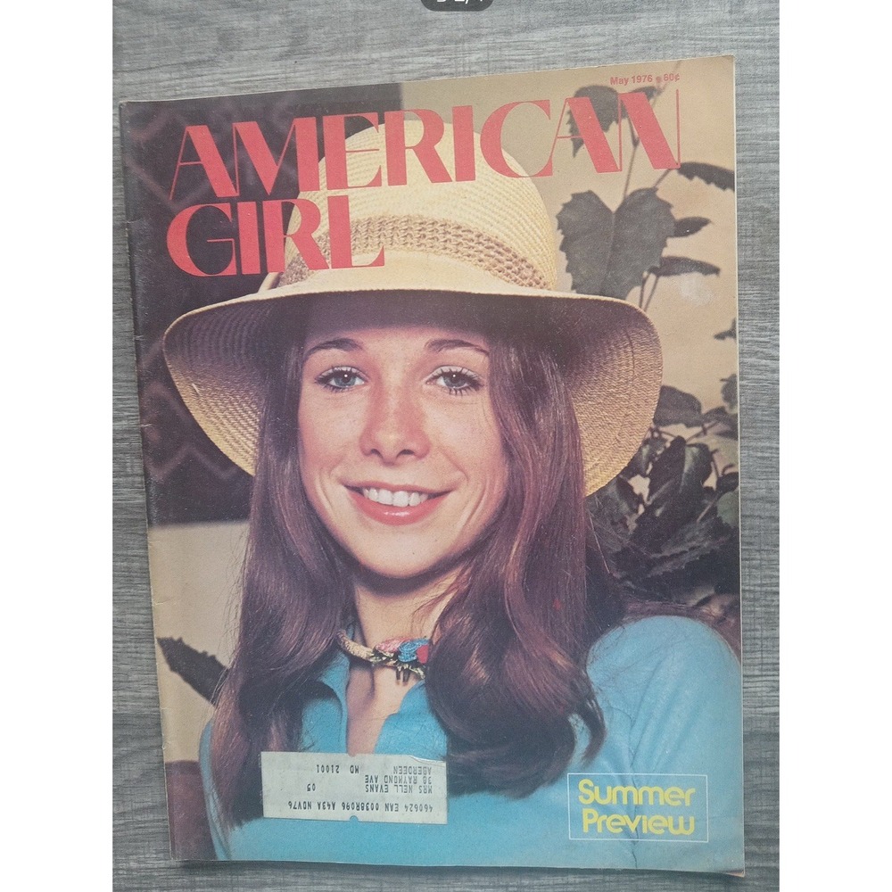 Vintage 1976 American Girl May Girl Scouts GSA 1970s Teen Kids Summer Fashion